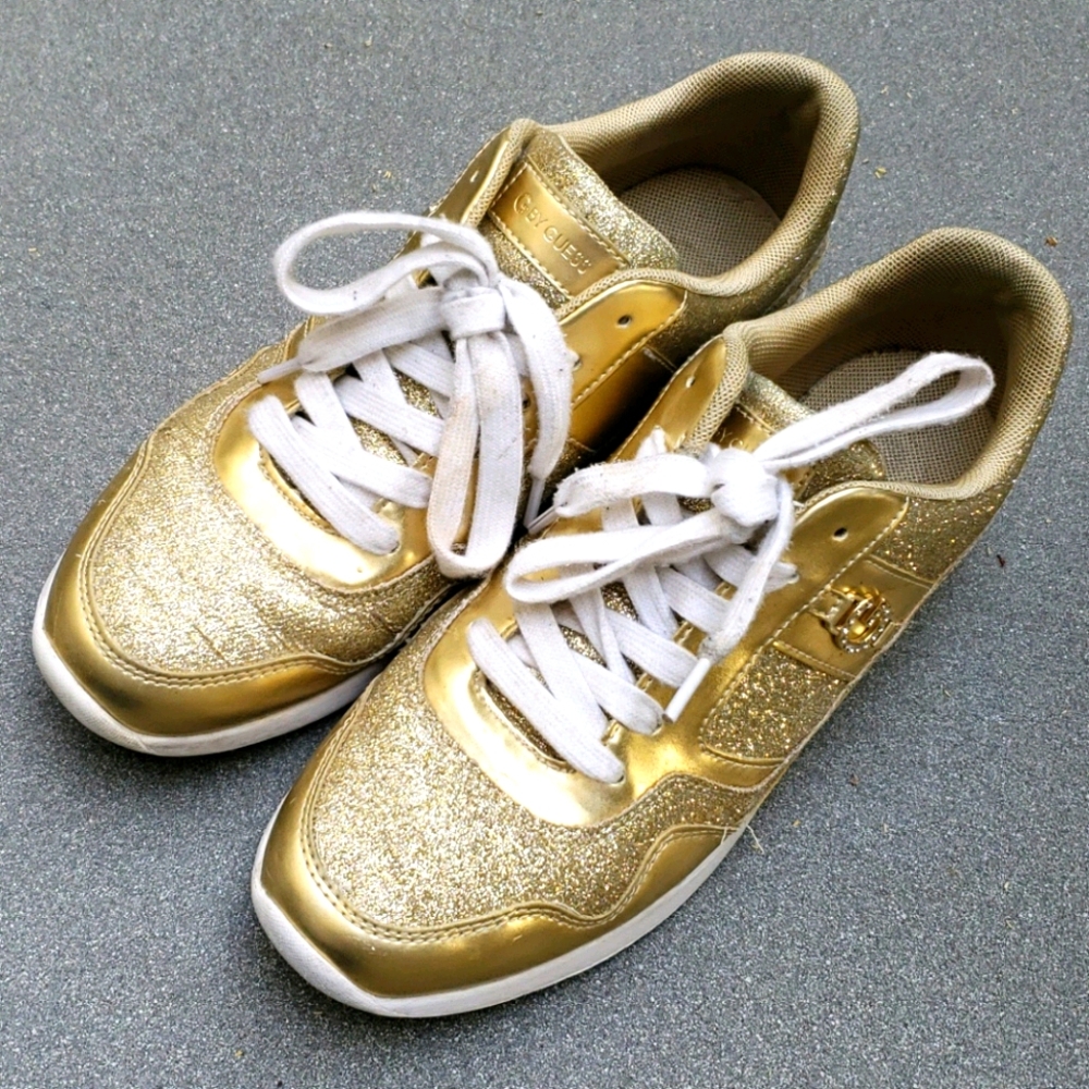 Guess Gold Sneakers